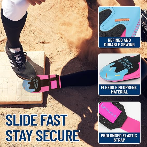 Sliding Mitt Youth - Sliding Mitt for Baseball & Softball, Kids Baseball Sliding Mitts for Full Hand Protection, Right or Left Hand Breathable Sliding Glove Gifts for Boys and Girls