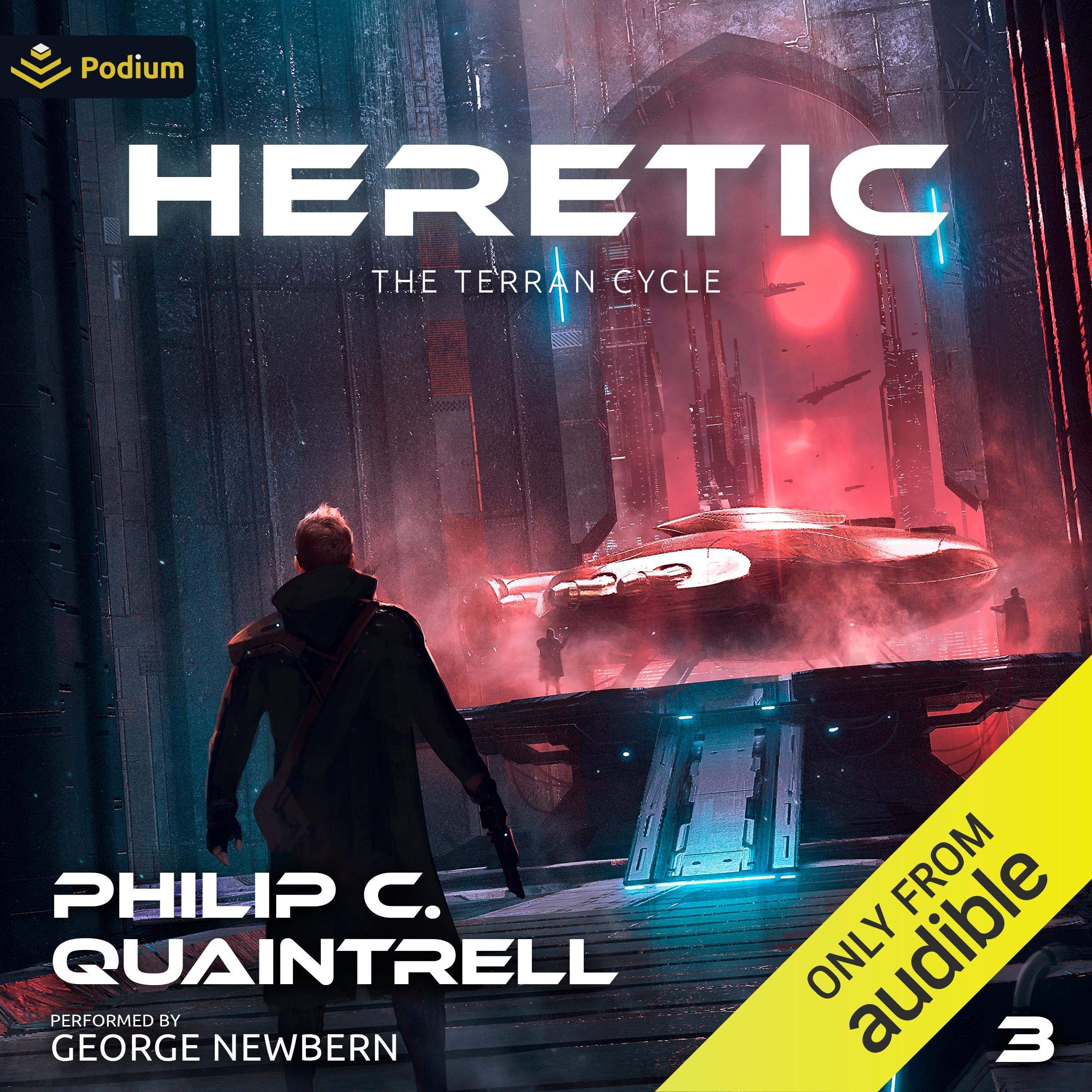Cover art for Heretic: The Terran Cycle, Book 3