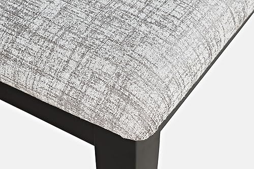 Miniatura 4 de Jofran Inc. Urban Icon - Banco de comedor tapizado contemporáneo de 45 pulgadas
