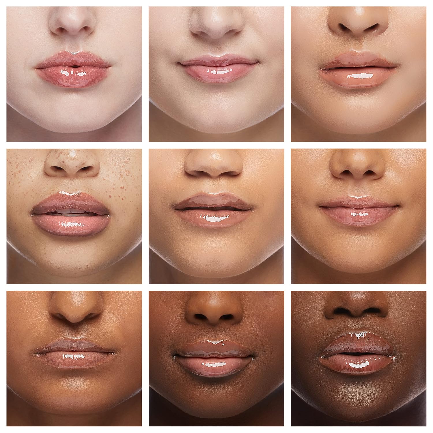 Ruby Kisses Broadway Vita-Lip Clear Lip Gloss (Gold 48 Pack), Ultra-Hydrating & Soothing Formula with Vitamin Oils, High-Shine Non-Sticky Finish, Glitter Lip Balm with Argan Jojoba Rosehip & Mint Oil