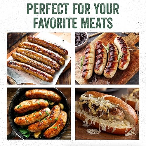 Miniatura 5 de LEM Products Pre-Tubed Natural Hog Casings, 32-35mm, Edible Sausage Casings, Stuffs Approximately 50 Pounds, Great for Sausage Links, Franks, Metts