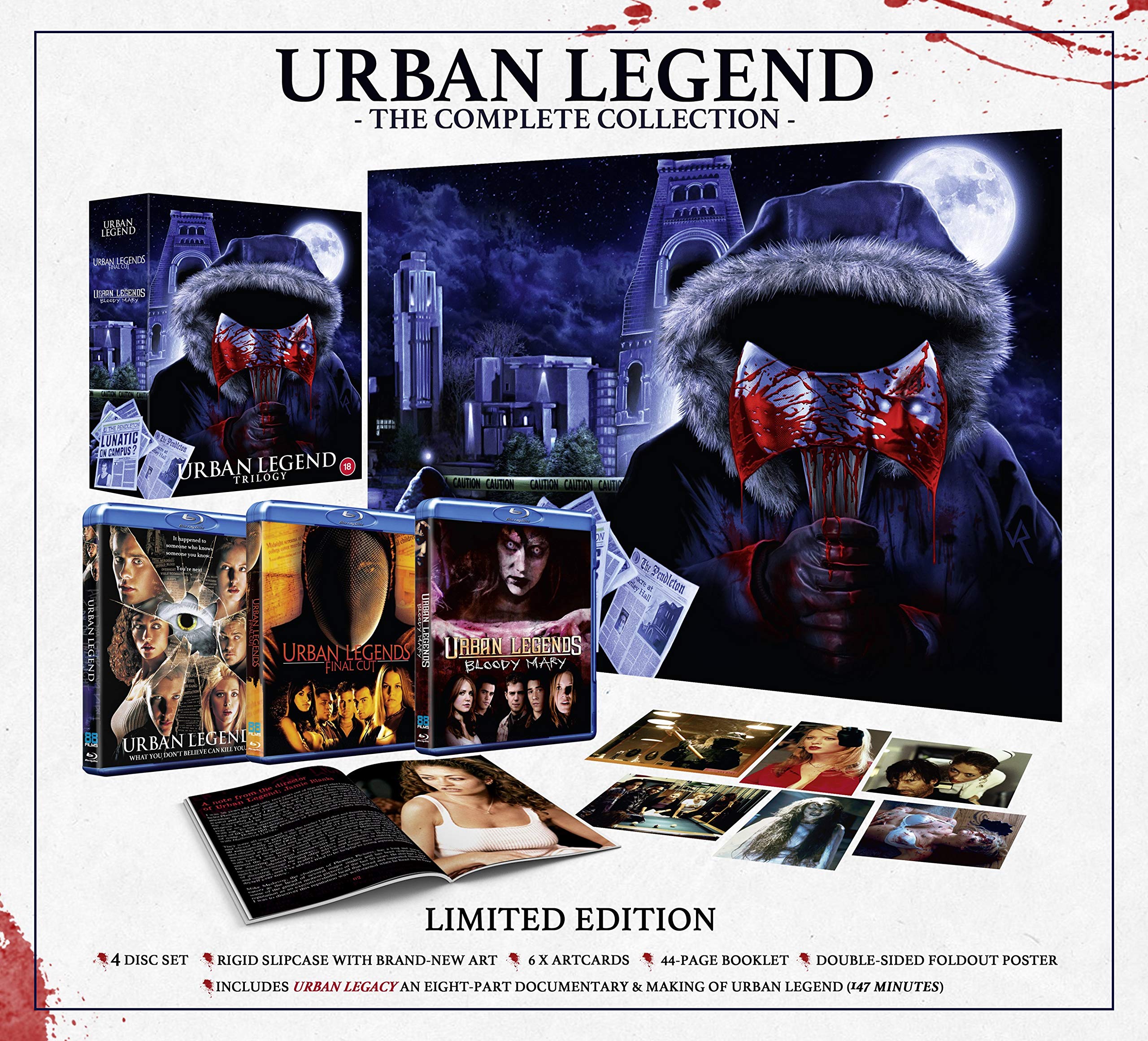 Urban Legend Trilogy [Blu-ray] [2021]