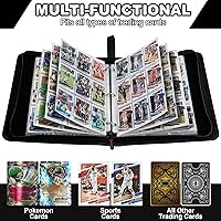 Vista 5 de PREZA Paquete de caja de almacenamiento de tarjetas graduadas y carpeta de tarjetas coleccionables