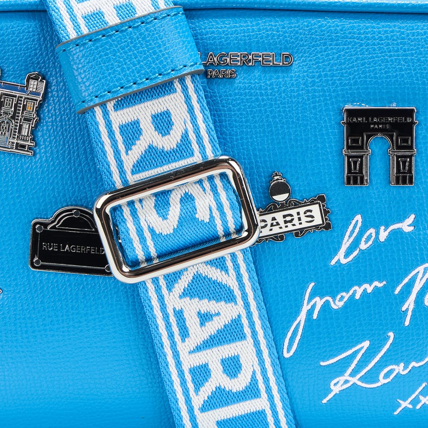 KARL LAGERFELD Paris Maybelle Pin Crossbody - Image 3