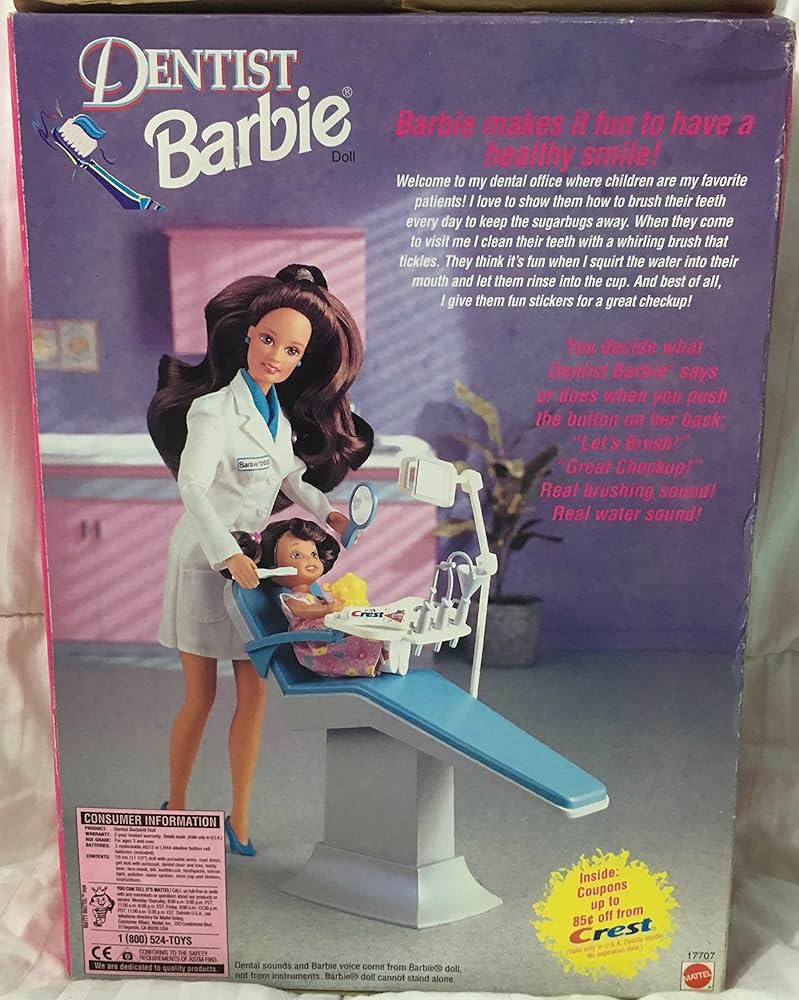 Amazon.com: Barbie 1997 Dentist : Toys & Games