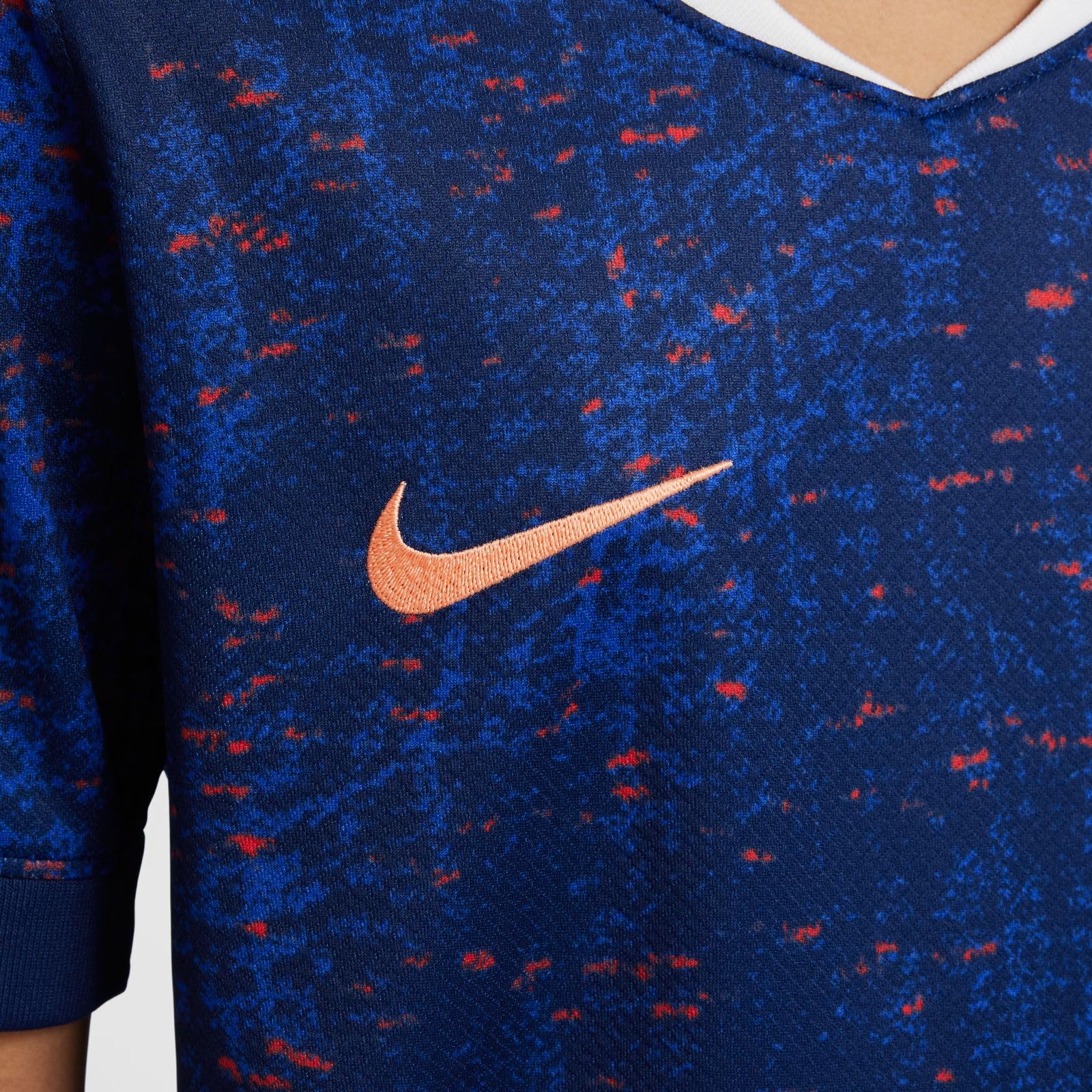 Nike FFF 2025 Stadium Domicile (Équipe Féminine) Maillot de Foot Replica Nike Dri-fit pour Ado Réplique du Maillot de Football Mixte Enfant