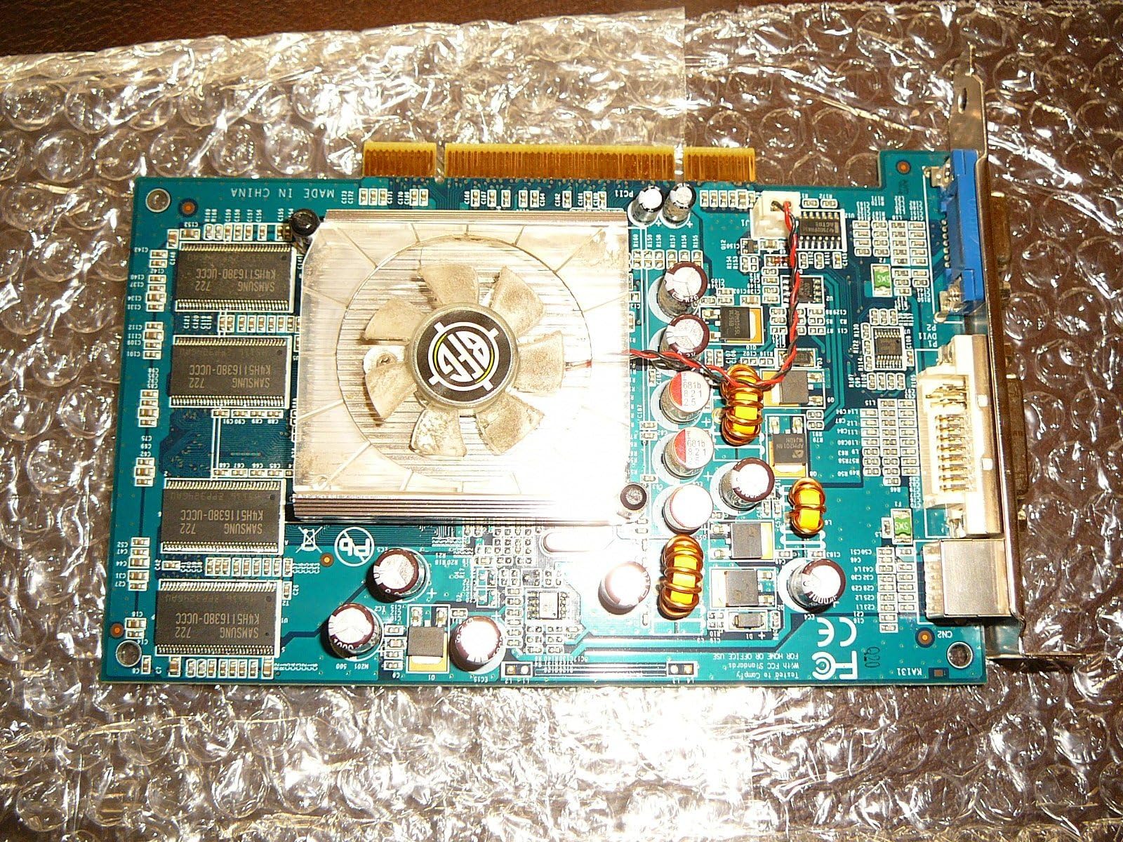 BFG Tech Nvidia GeForce 6200 OC 256MB DDR PCI Video Graphics Card