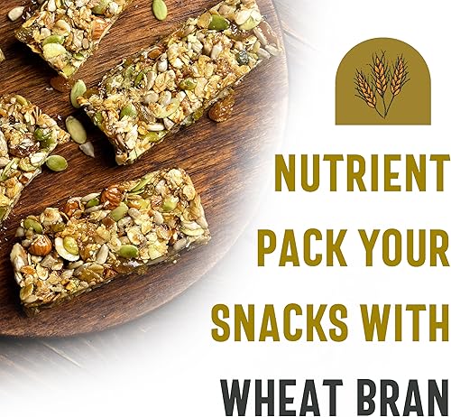 Miniatura 6 de One in a Mill Salvado de trigo con alto contenido de fibra, totalmente natural para hornear, tostar, cereales, batidos, magdalenas y galletas,