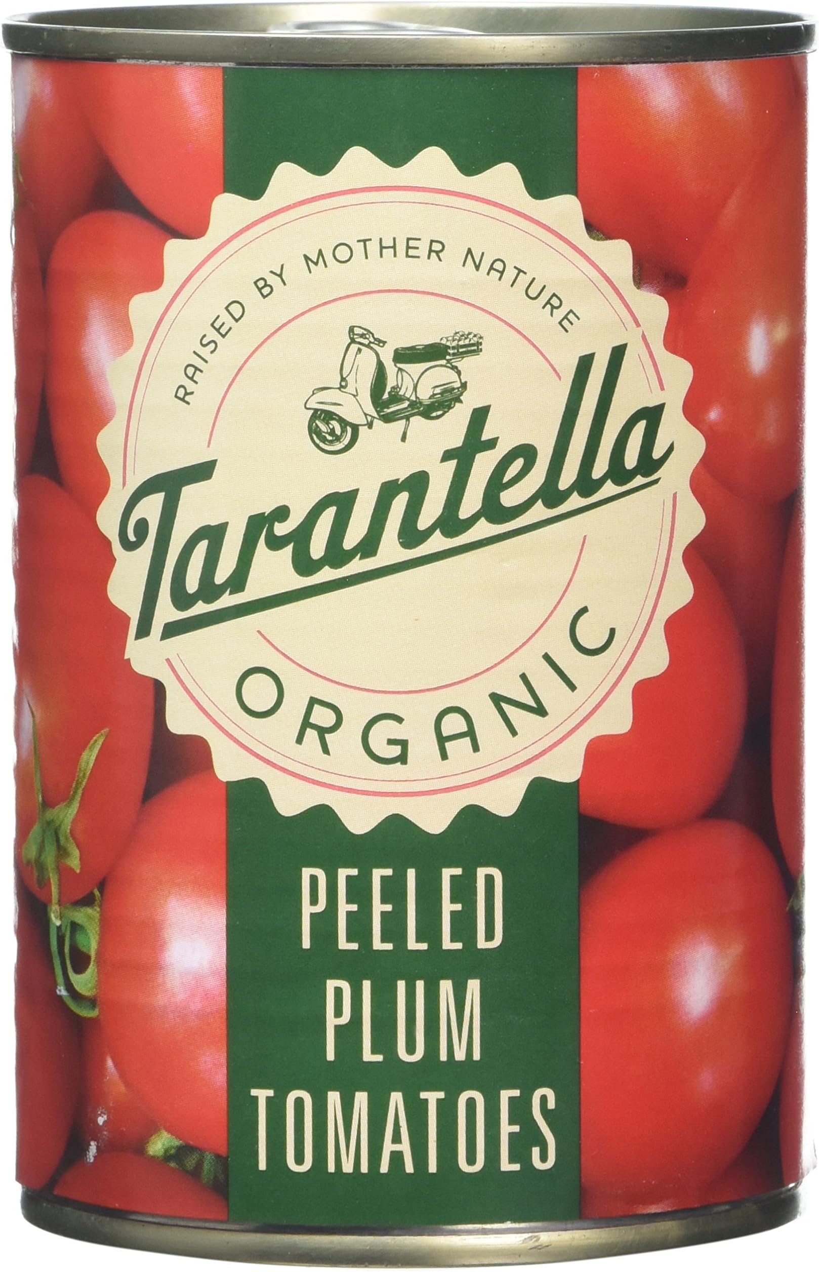 Tarantella Organic Whole Tomatoes 400 g (Pack of 12)