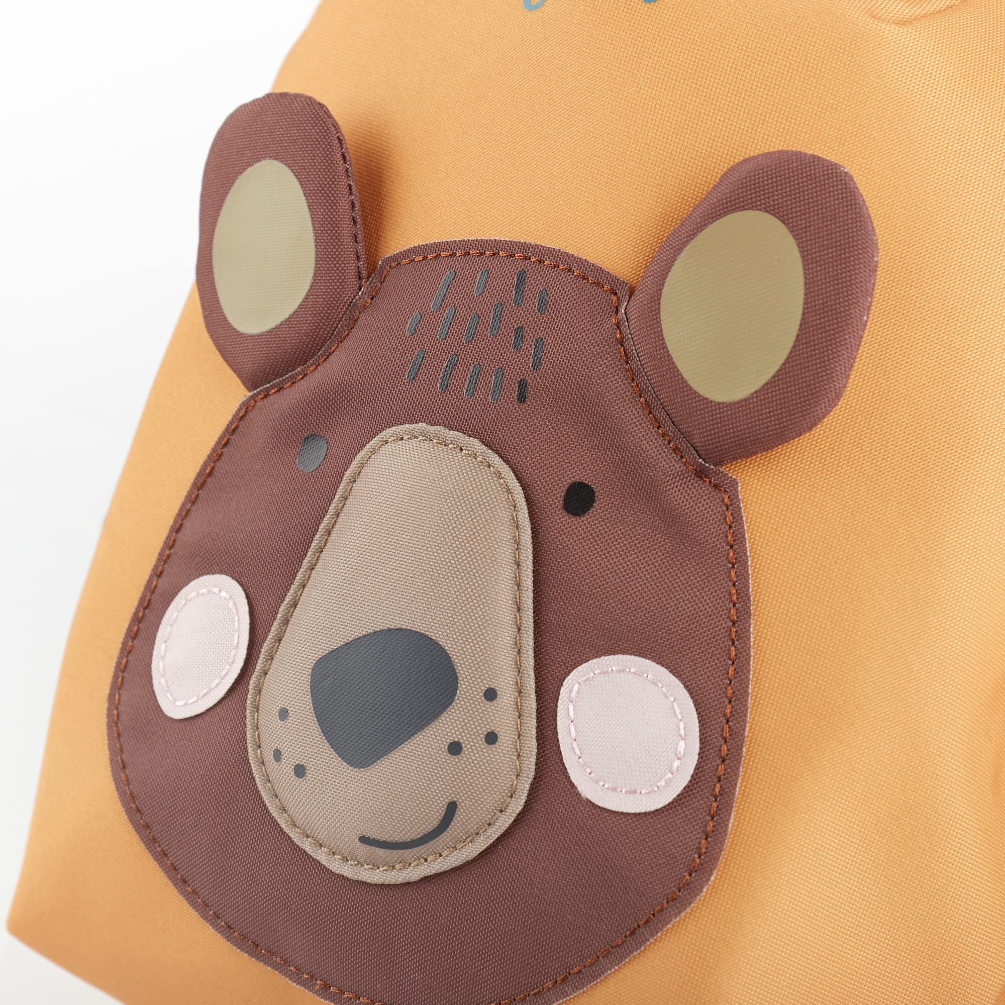 Sigikid Mädchen und Jungen, Kinder-Rucksack mit Tiermotiv Bär, empfohlen für 2-5 Jährige, Braun, 25223 Mini Zaino con Motivo Animale, Marrone Orso, 24x22x10 cm Unisex-Bambini