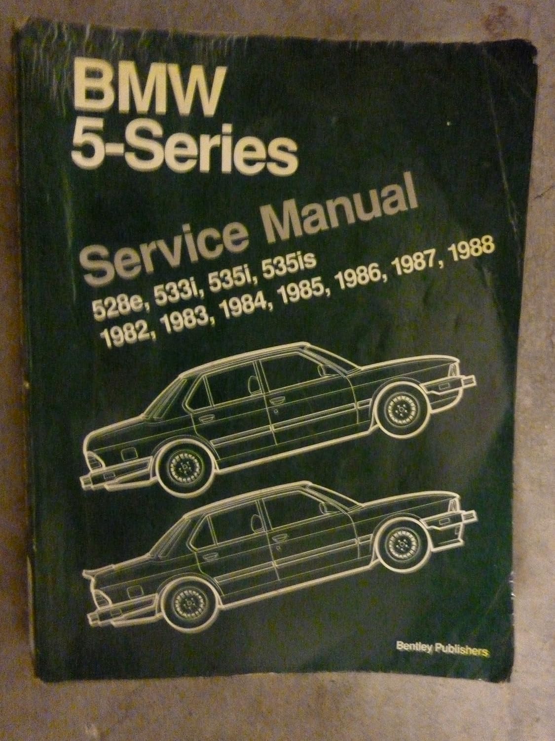 BMW 5-Series: Service Manual, 1982-1988, 528e, 533i, 535i, 535is ...