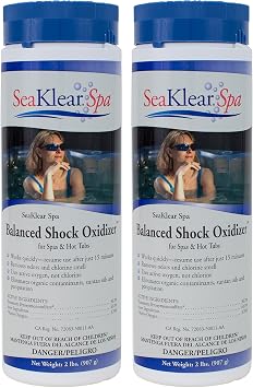 SeaKlear Spa Balanced Shock Oxidizer 2 lb 2 Pack
