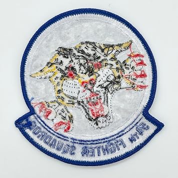 54th Fighter Squadron Patch Embroidered Insignia, Iron-On