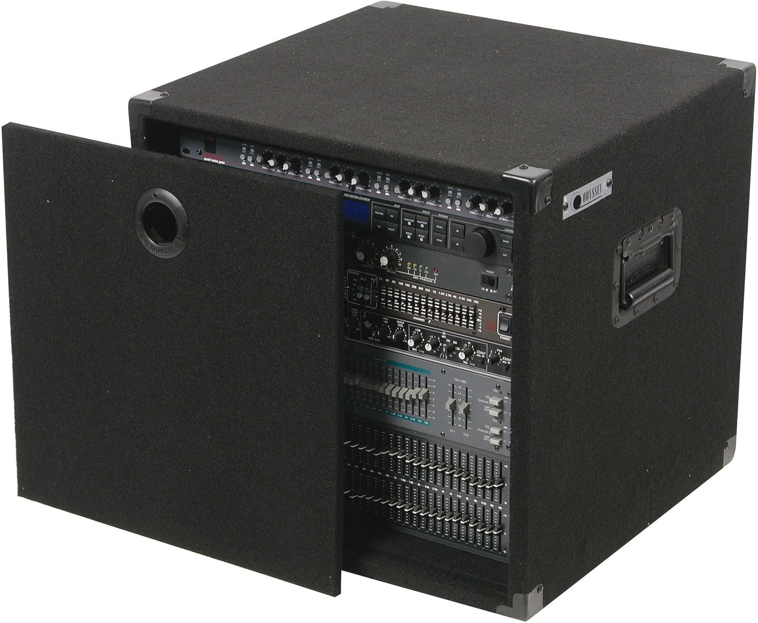 Odyssey CRE10 10 Space 17" Deep Carpeted Econo Rack