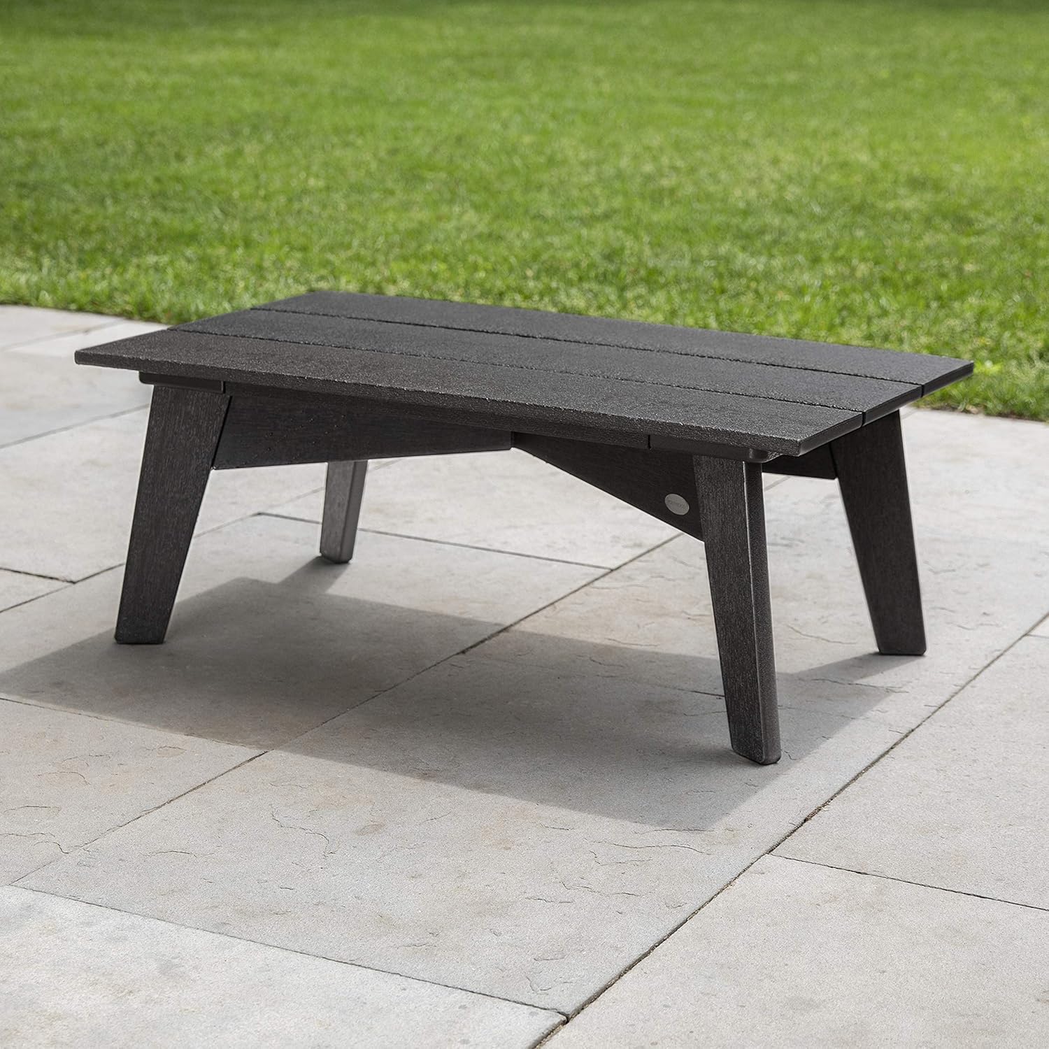 POLYWOOD® Riviera Conversation/Coffee Table, Slate Grey