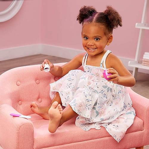 Miniatura 4 de Little Tikes Juego de spa Play & Pamper con 17 accesorios, juego de belleza para juegos de simulación, para niños pequeños a partir de 2 años