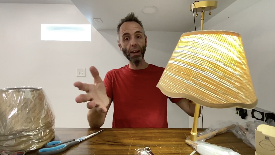 BEST Chandelier for Living Room? | Boho Rattan Light Fixture!