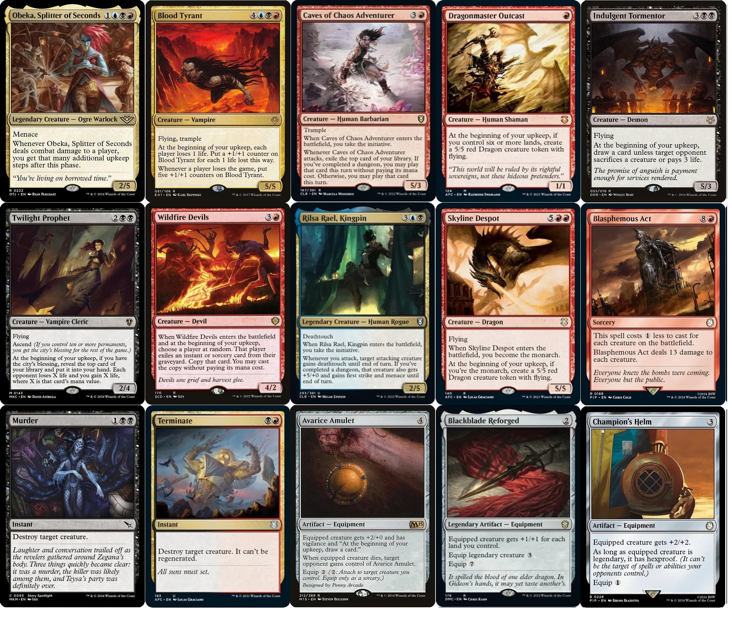 Amazon.com: Elite Commander Obeka Upkeep Manipulation Deck Amazon.com: Elite Commander Obeka Upkeep Manipulation Deck
