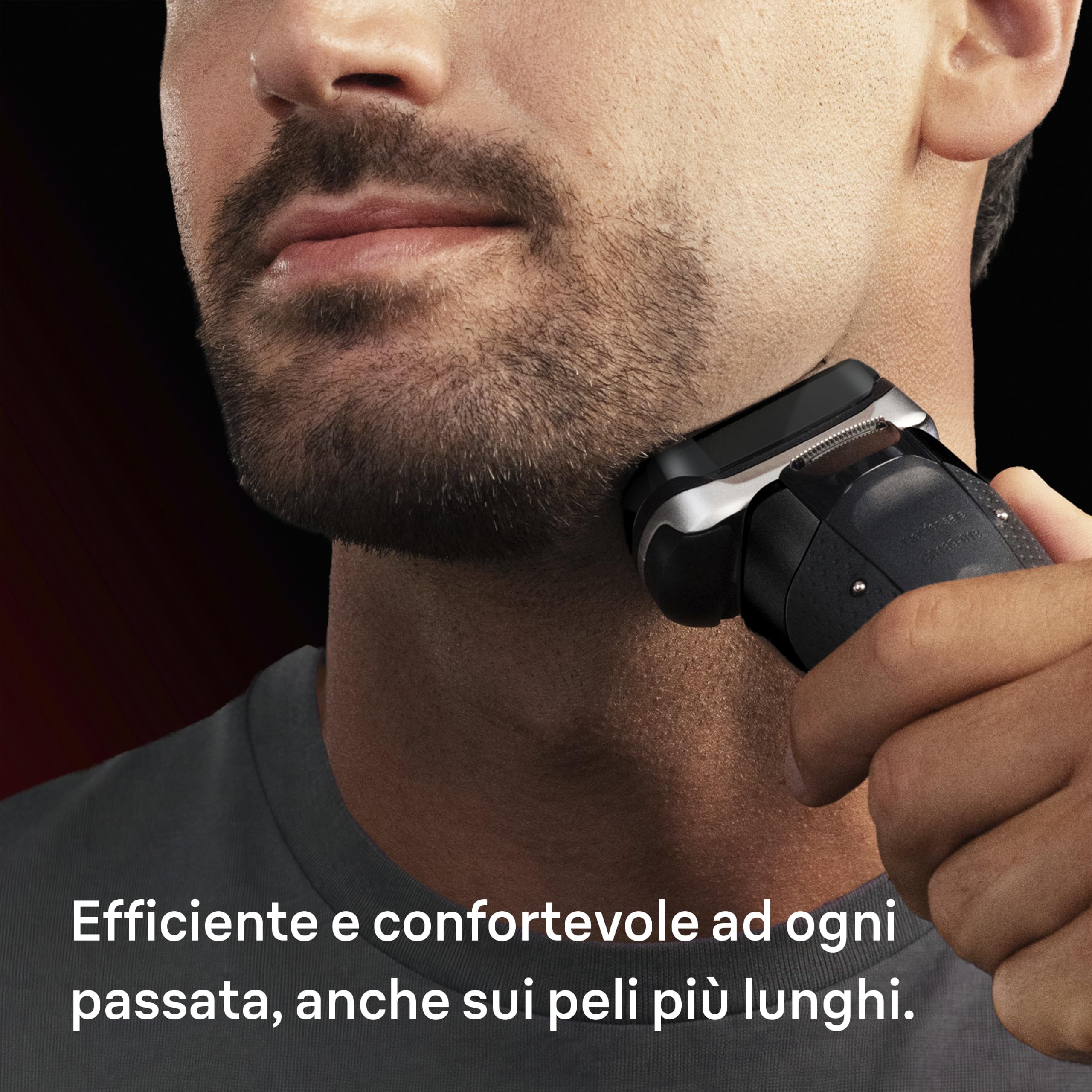 Braun Serie 9 Sport Rasoio Elettrico Barba, Custodia,Smartcare 9150cce Nero | Regolabarba Uomo Impermeabile, Ricaricabile, Testina 4+1 e Rifinitore, Stazione SmartCare, per Qualsiasi Densità di Barba