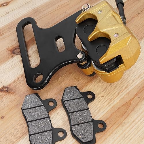Miniatura 5 de Juego de pastillas de freno de disco, 2 pares para go kart Gy6 49cc 50cc 125cc 150cc 200cc 250cc ATV Yerf-Dog Spiderbox 150cc GX150 TaoTao Dirt Bike
