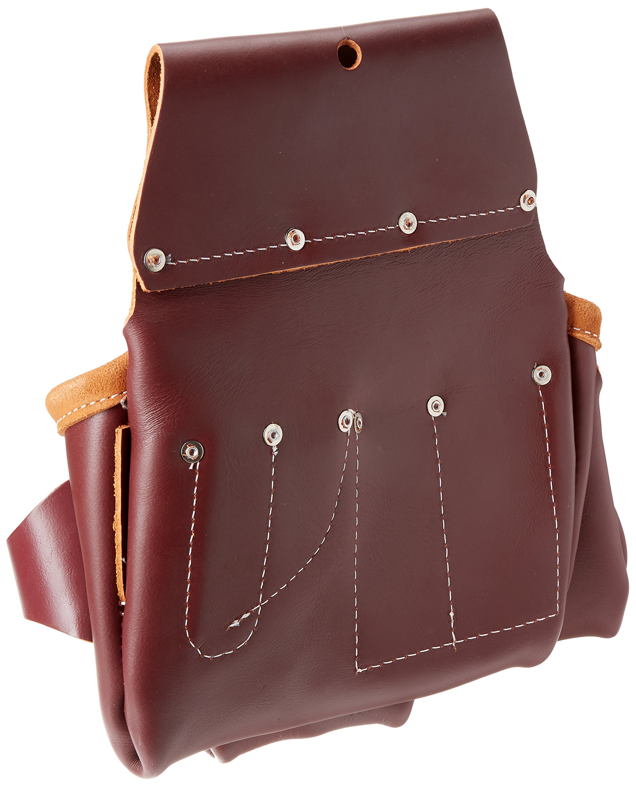 SitePro 51-15018-DB - Bolsa de herramientas de piel con soporte para cinta