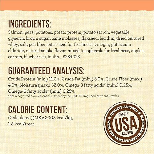 Miniatura 5 de Merrick Lil Plates - Golosinas naturales para perros de raza pequeña sin granos bolsa de 5 onzas