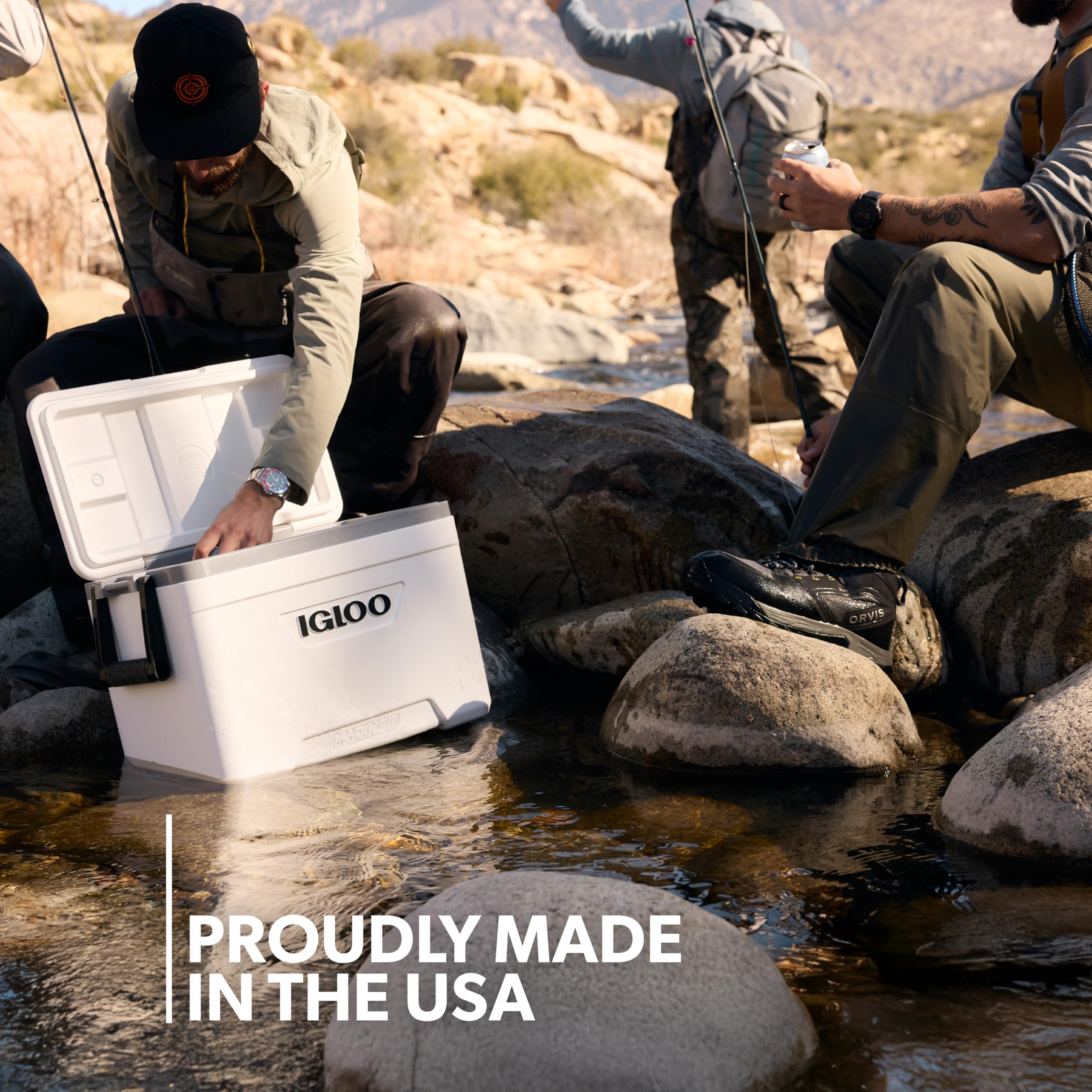 Amazon | Marine Ultra 25QT クールボックス ホワイト | Igloo