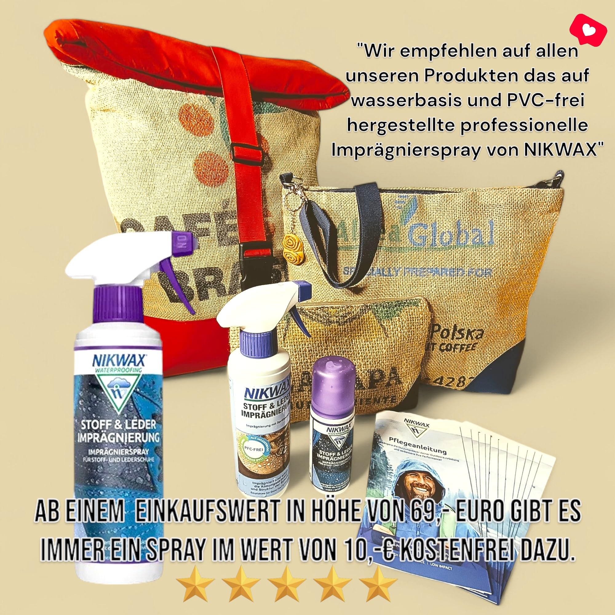 VAN DER ELV-Umhängetasche, Kuriertasche, Upcycling, Messenger Bag, immer ein Unikat, Hamburger Kaffeesasck, 100% fair, 100% nachhaltig,