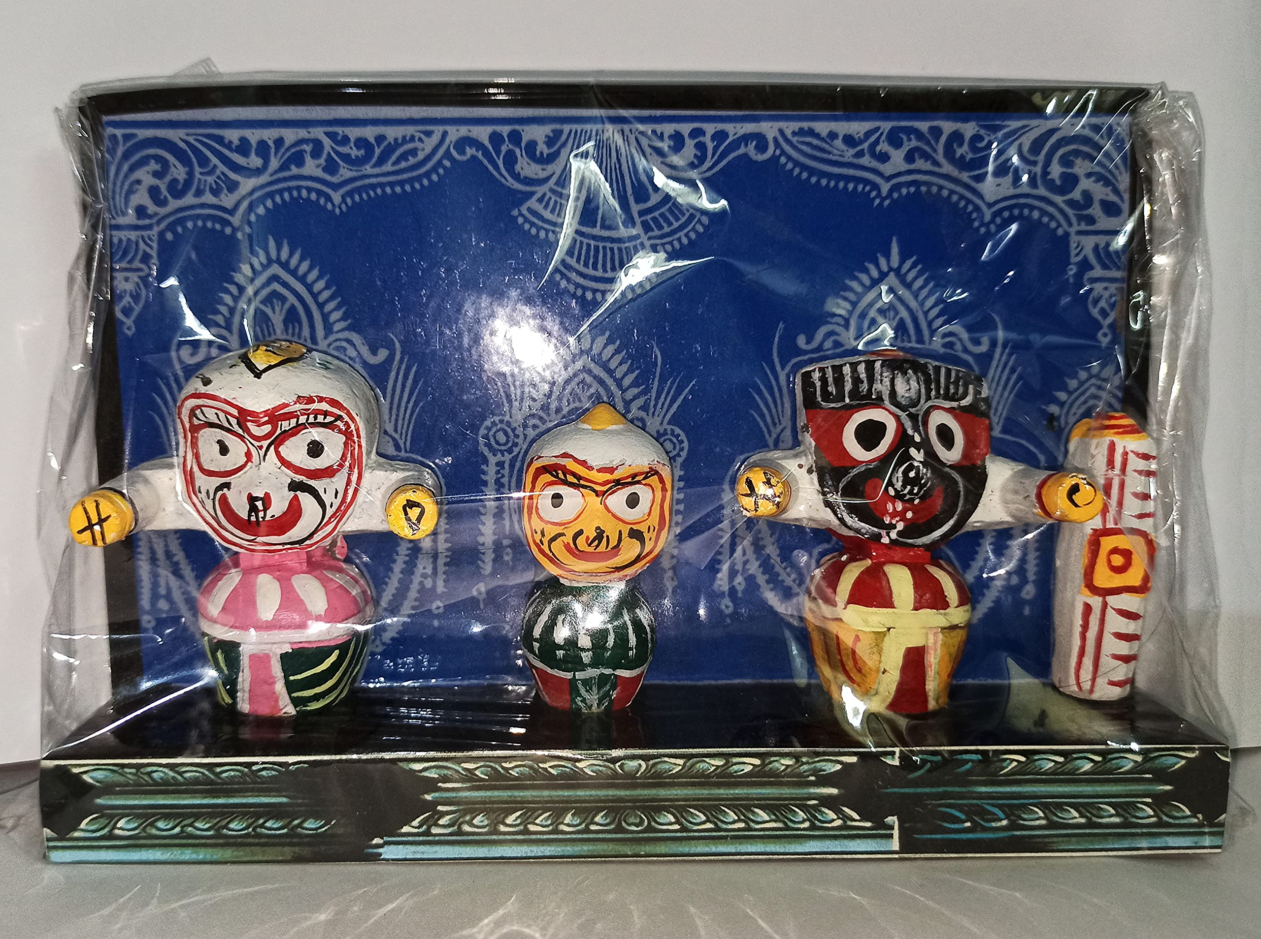 Devki Nandan Enterprises: The Amazing ODISHA Handicrafts Jagannath Ji with Singhashan (Standard, Multicolour)