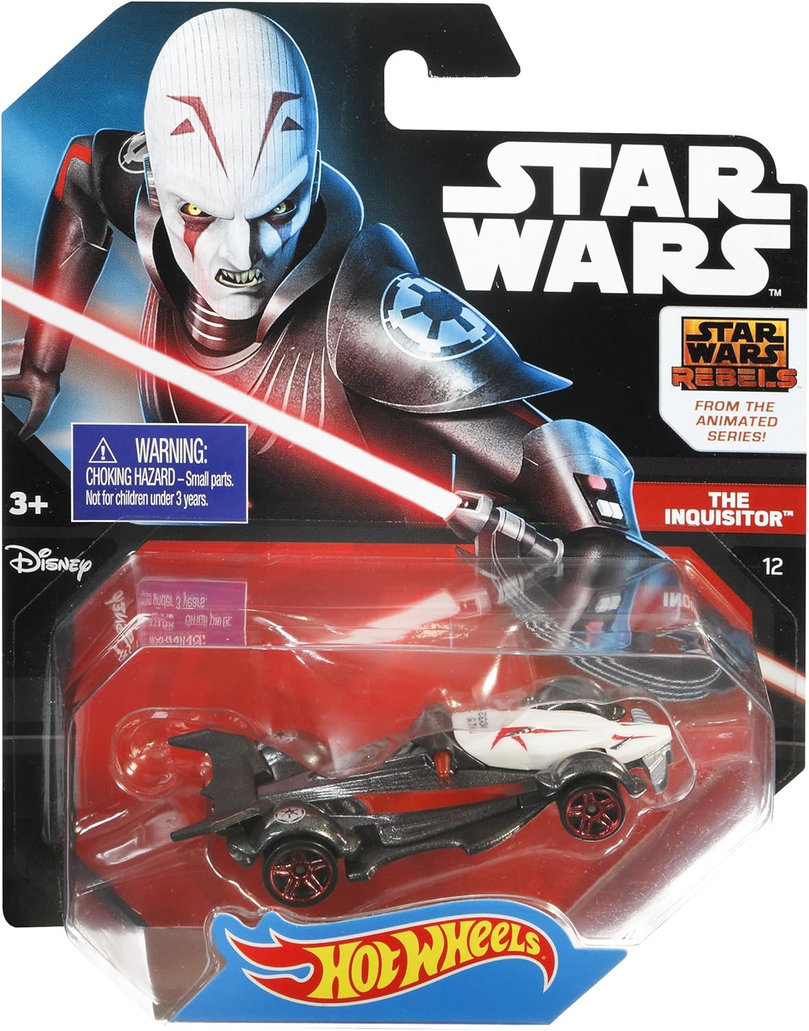 Hot Wheels Star Wars Rebels The Inquisitor Character Car