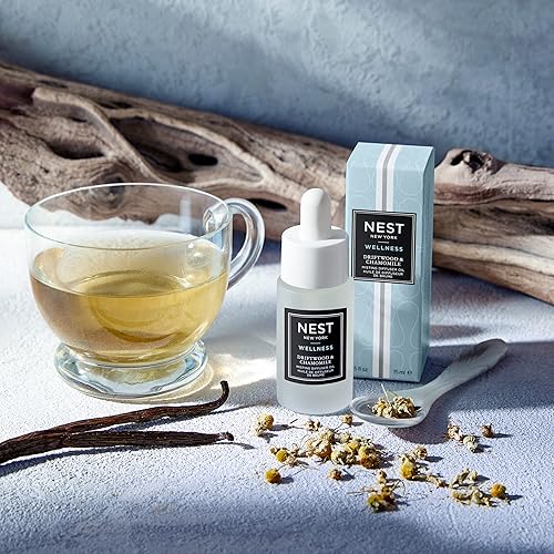 Miniatura 4 de NEST Fragrances Gotas de aceite difusor de madera flotante y manzanilla, 0.5 onzas líquidas