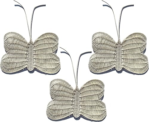 Lucky Love Decoración de pared de mariposa neutra y decoraciones de mariposa para una habitación de bebé o decoración bohemia para dormitorio.