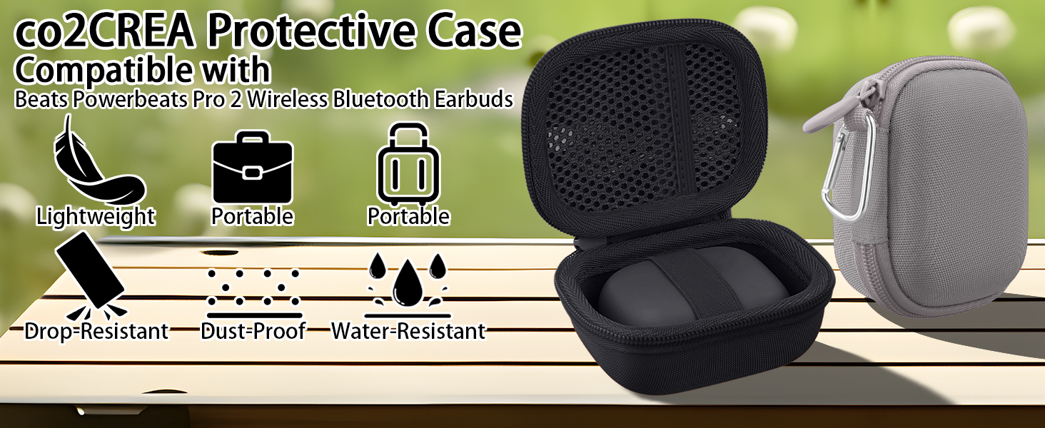 Amazon.com: co2CREA Hard Case for Beats Powerbeats Pro 2 with