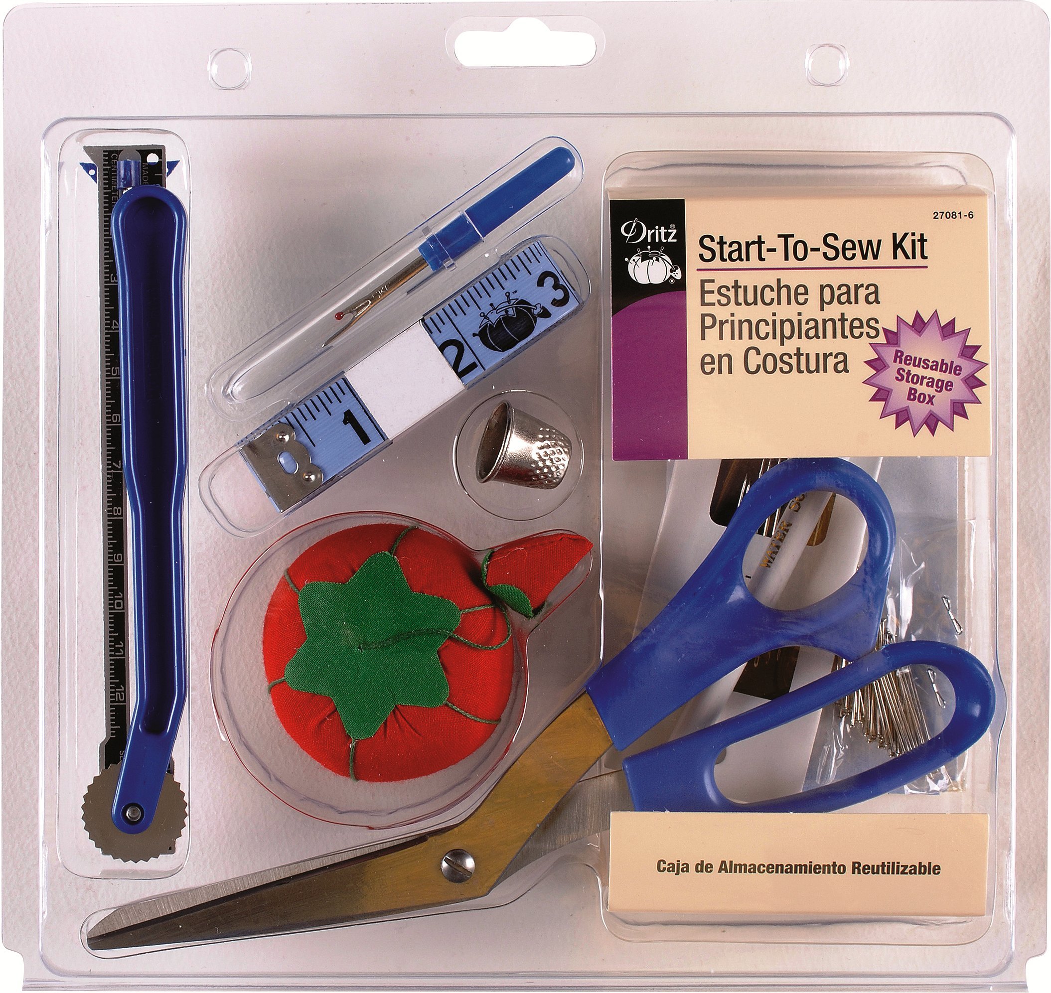 DritzDarice 27081-6 Start-to-Sew Kit, Assorted