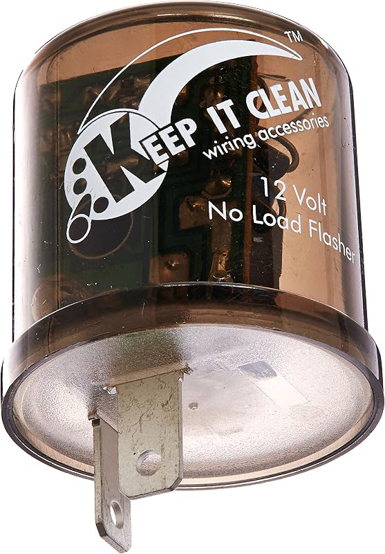 Flasher sem carga Keep It Clean de pulso fixo para lâmpadas incandescentes ou LED – 1 unidade