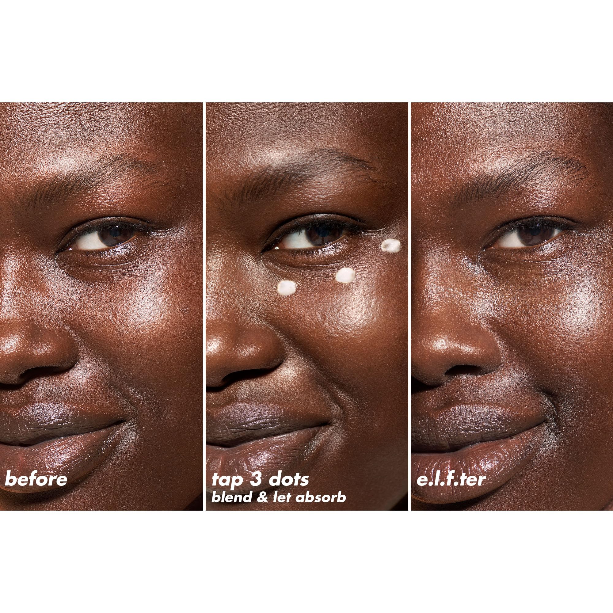 e.l.f. SKIN Bright + Brew-tiful Eye Cream Mini, aiuta a schiarire le occhiaie e a ridurre il gonfiore, prodotto vegano e non testato sugli animali