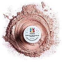 Vista 44 de Blacksherbet Brillo comestible plateado claro para bebidas, 0.18 oz, certificado KOSHER, purpurina y polvo para pasteles, fresas, magdalenas