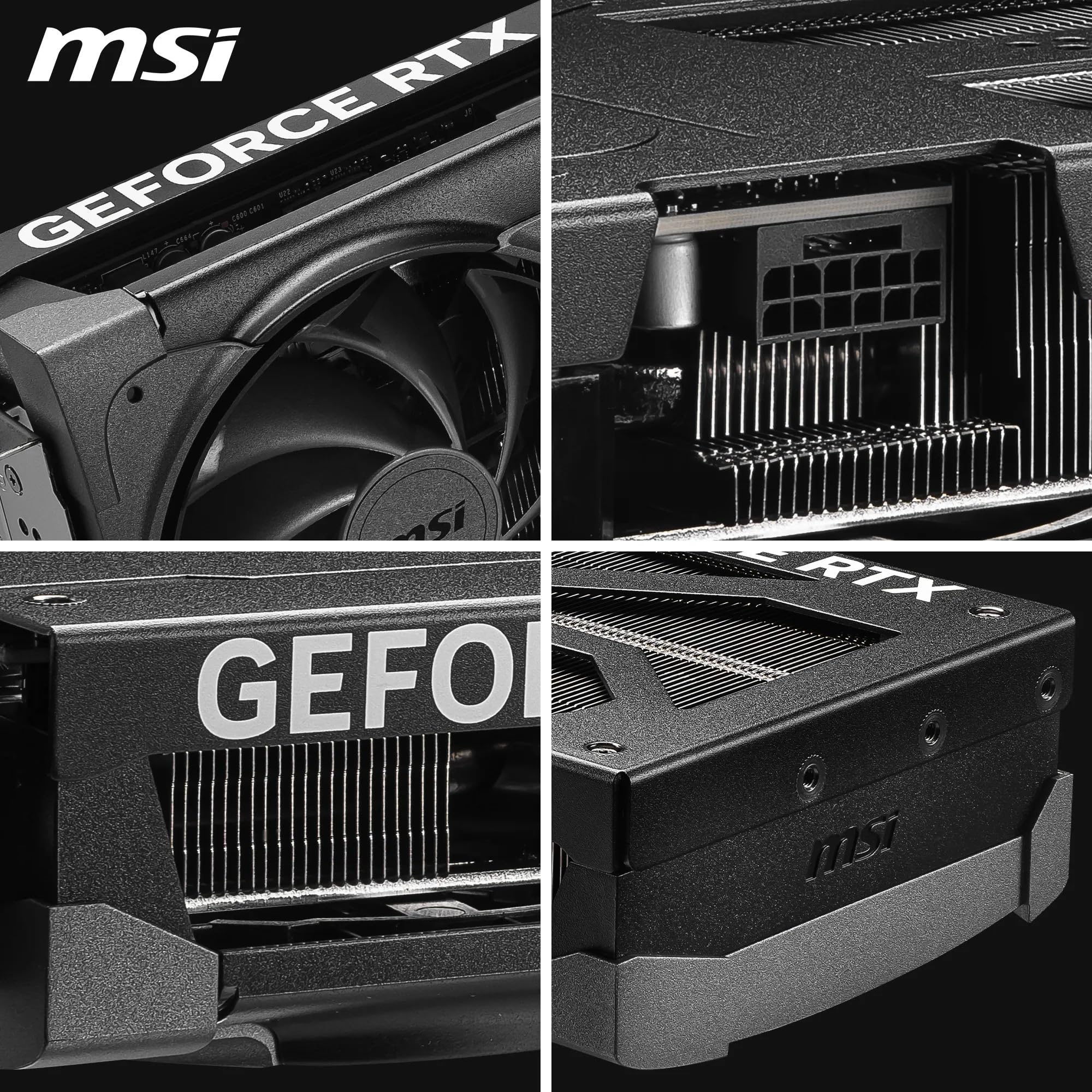MSI NVIDIA GeForce RTX 5080 16G Ventus 3X OC Black Carte Graphique
