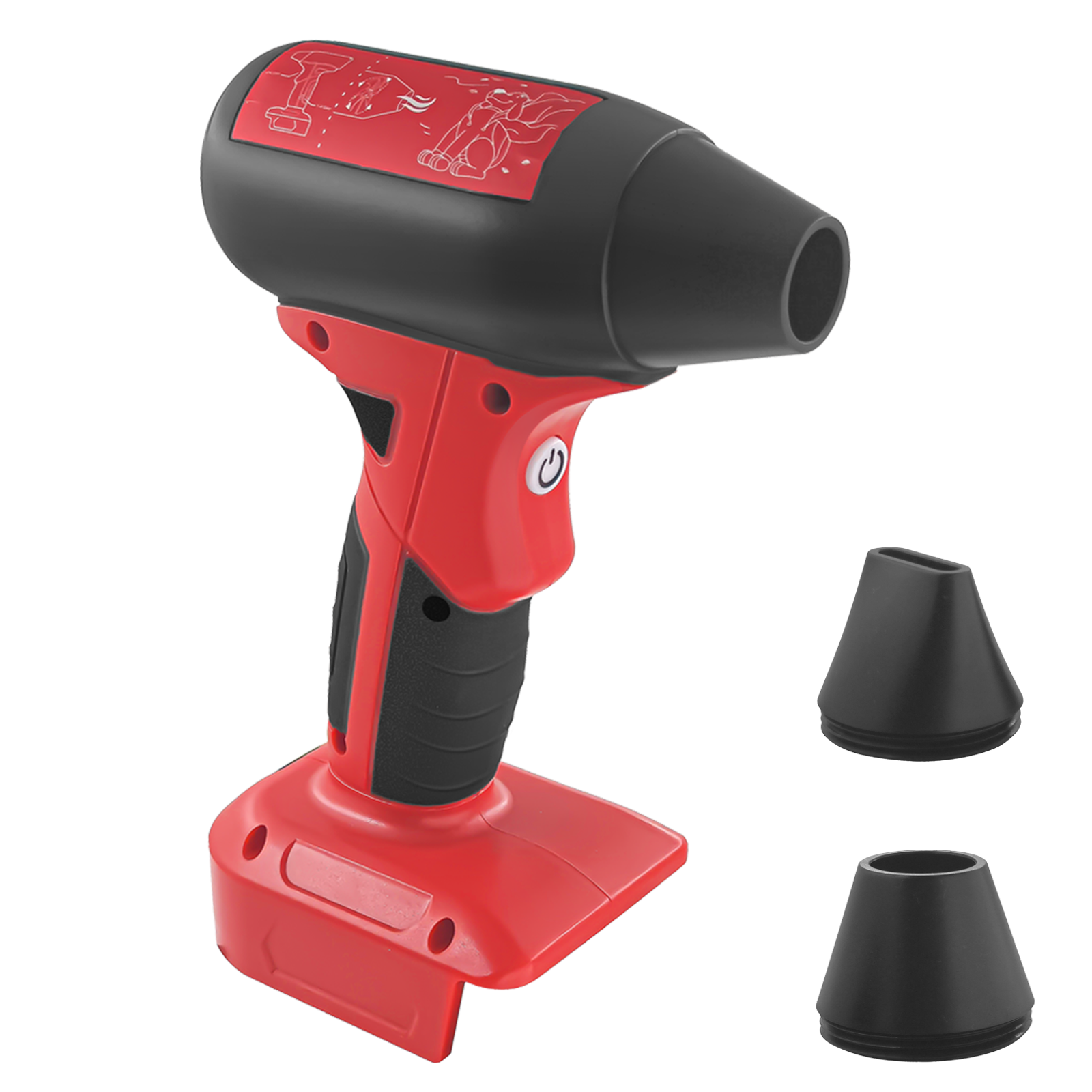 Cordless Leaf Blower For Milwaukee 18V Battery With - View #11