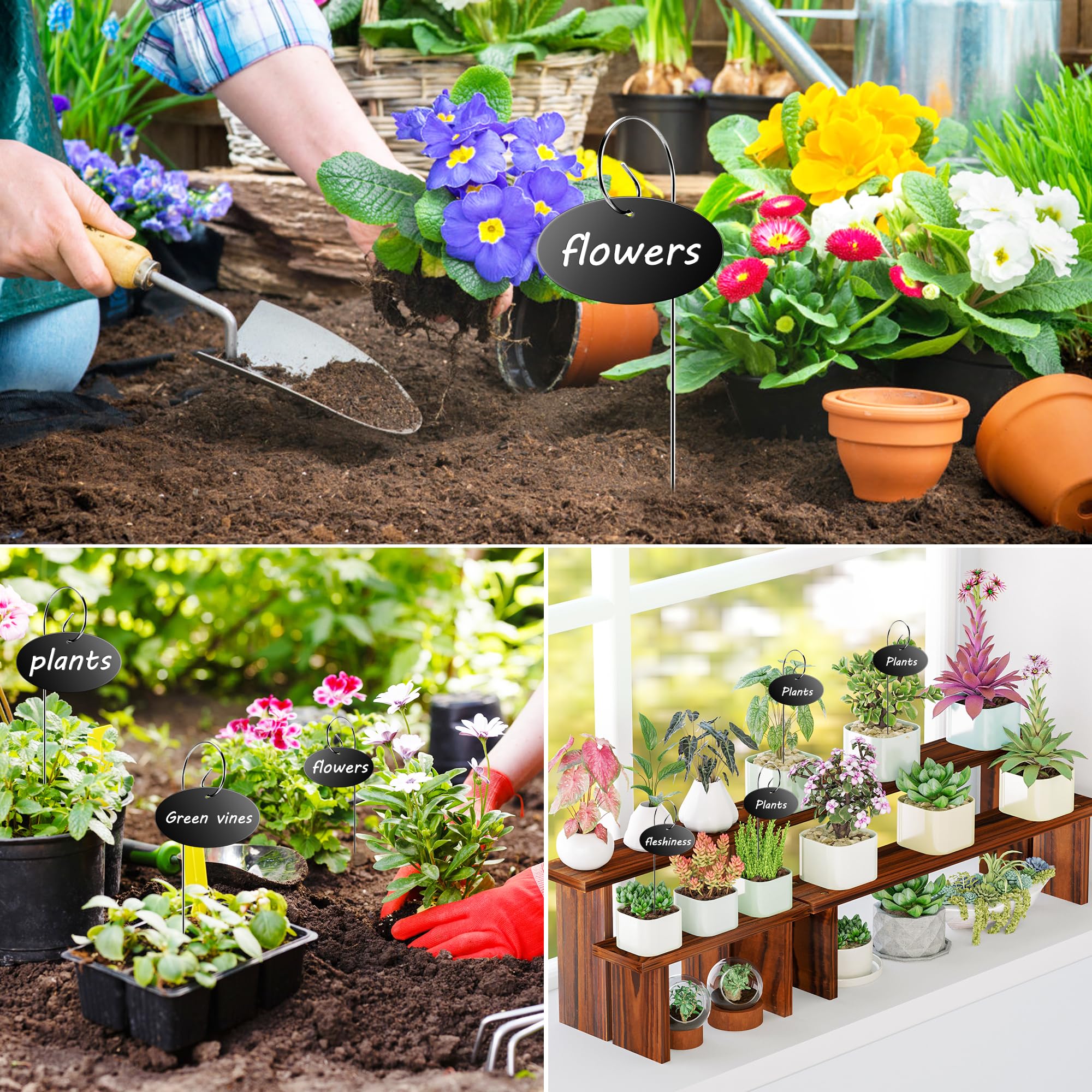 Amazon.com: Vcekract Plant Labels, 25 Pcs Acrylic Garden Labels