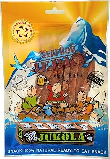 CANTINA STAR | Fish Jerky (Dried Fish) | Jukola Cod Chili | 2.8 oz - All Natural & Wild Caught