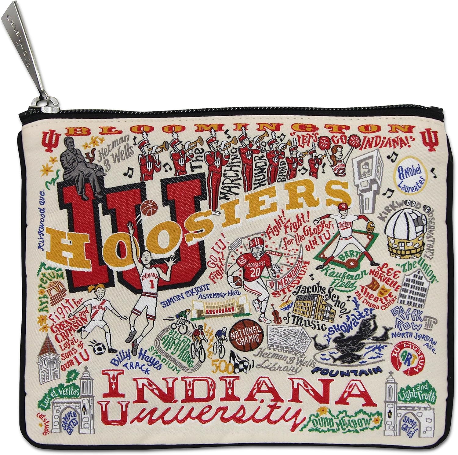 catstudio Michigan State University Collegiate Zipper Pouch Purse | Holds Your Phone, Coins, Makeup, Dog Treats, & Tech Tools