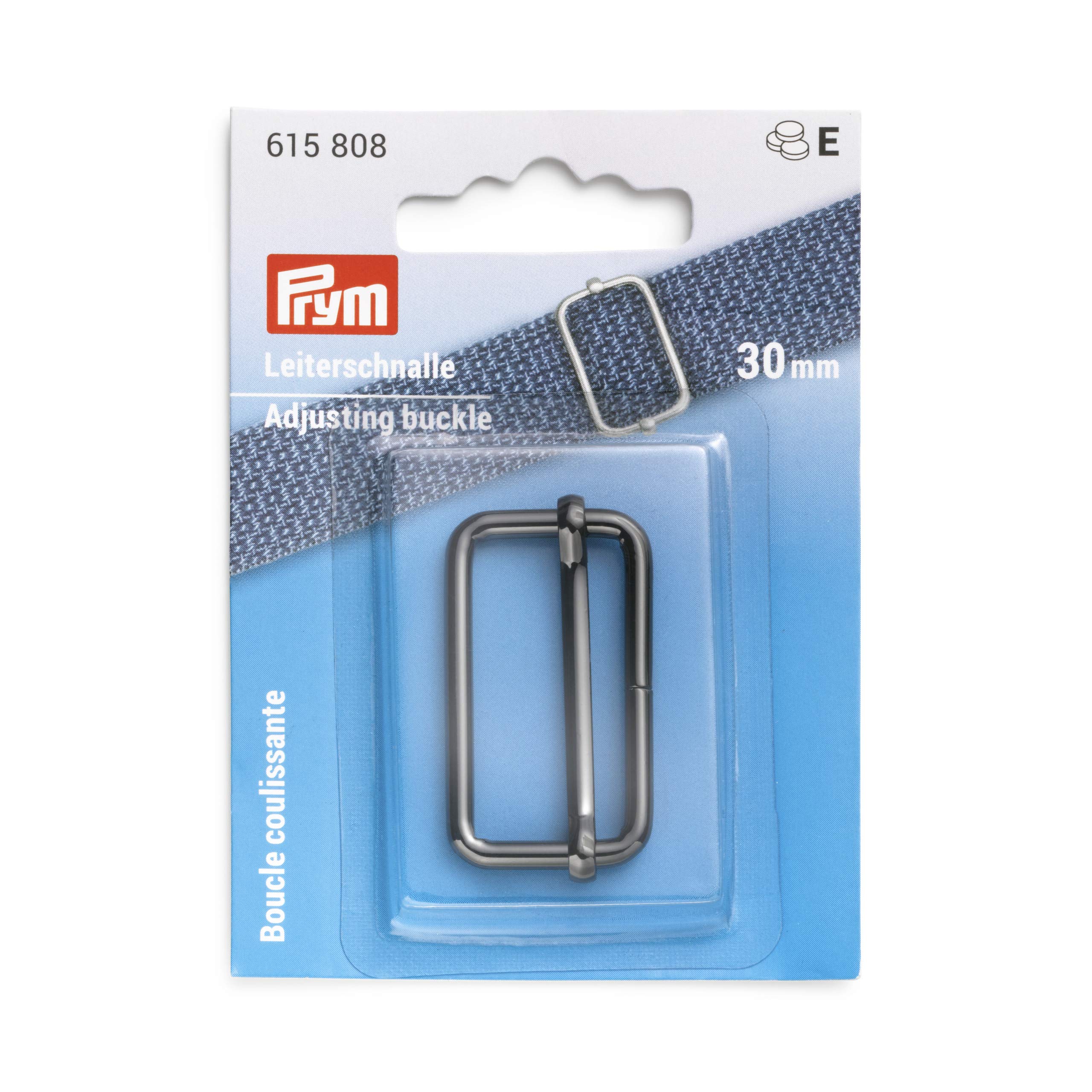 Prym Gunmetal Metal Adjusting Buckles