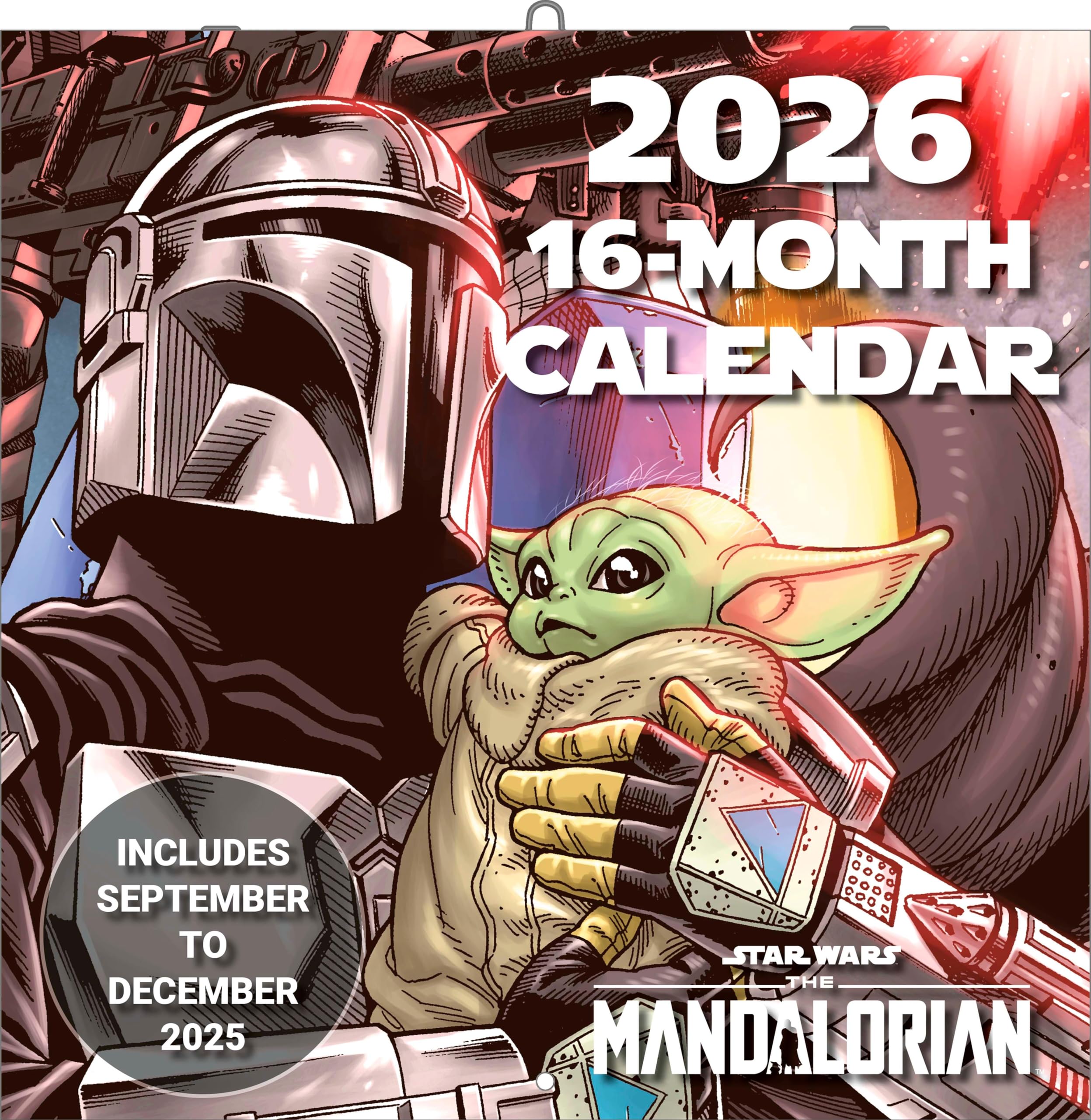 The Mandalorian 2026 Square Calendar