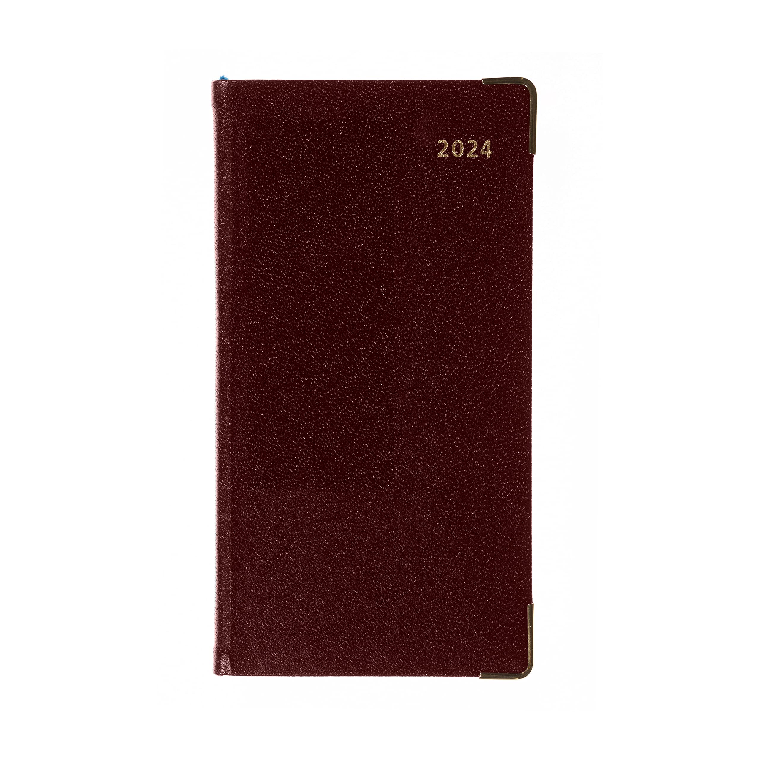 Collins Debden Collins Business Pockets 2024 Diary Slimchart Pocket Diary Weekl to View with Notes - Business Planner and Organiser - January to December 2024 Diary - Weekly - Red - CNB.15-24