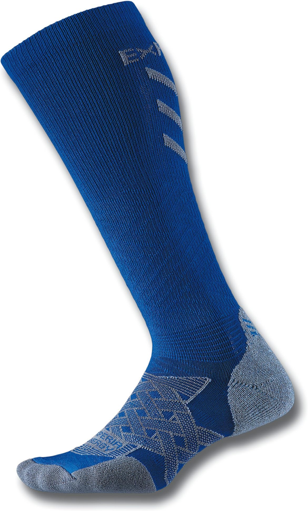 Thorlo Experia Men's Compression Over the Calf Socks - Royal Blue, Medium