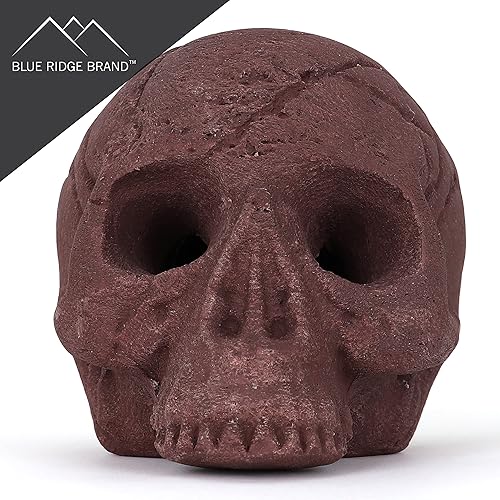 Miniatura 2 de Troncos de fuego de calavera de cerámica  Calaveras para hogueras  Troncos de calavera de cerámica  Cabeza de esqueletodecoración de calavera para