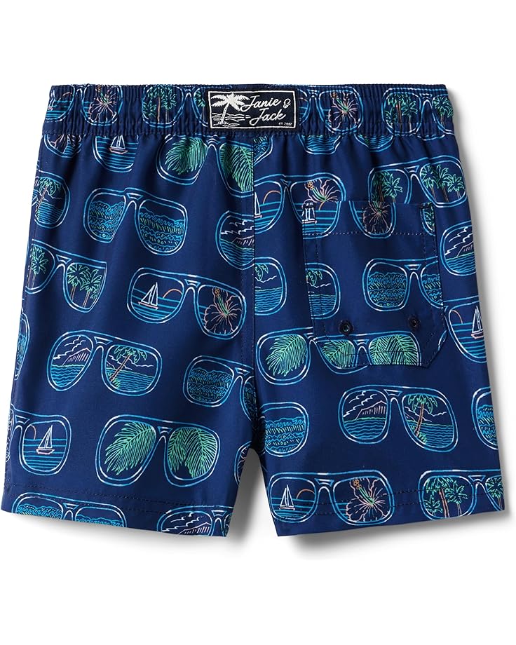 Janie and Jack Boys Sunglasses Print Swim Short (Toddler/Little Kid/Big Kid) - #2 of 2