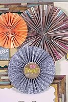 Vista 3 de Teacher Created Resources Home Sweet Classroom - Abanicos de papel para colgar, paquete de 3