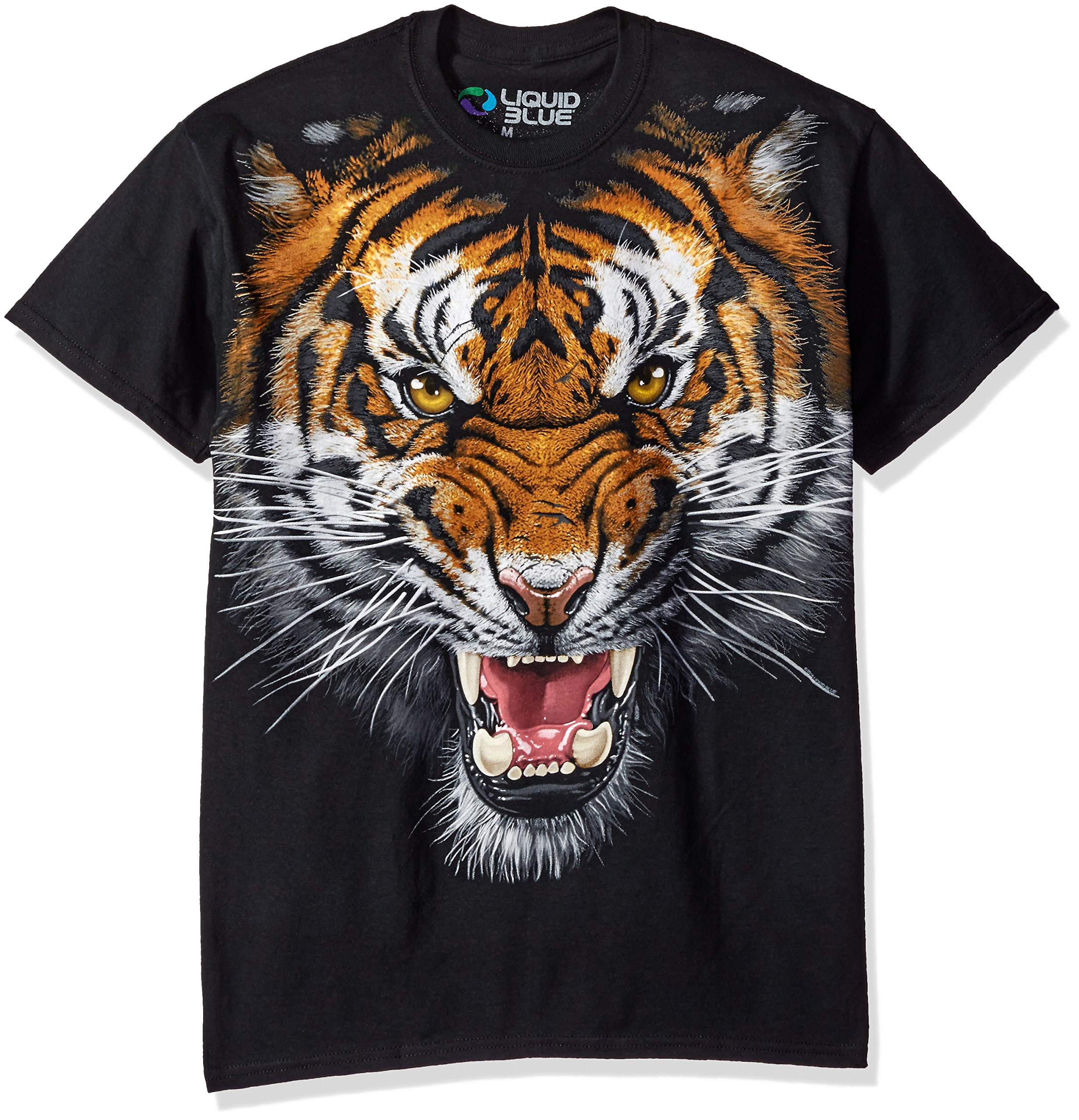 Liquid Bluemens Tiger Face T-shirt T-Shirt